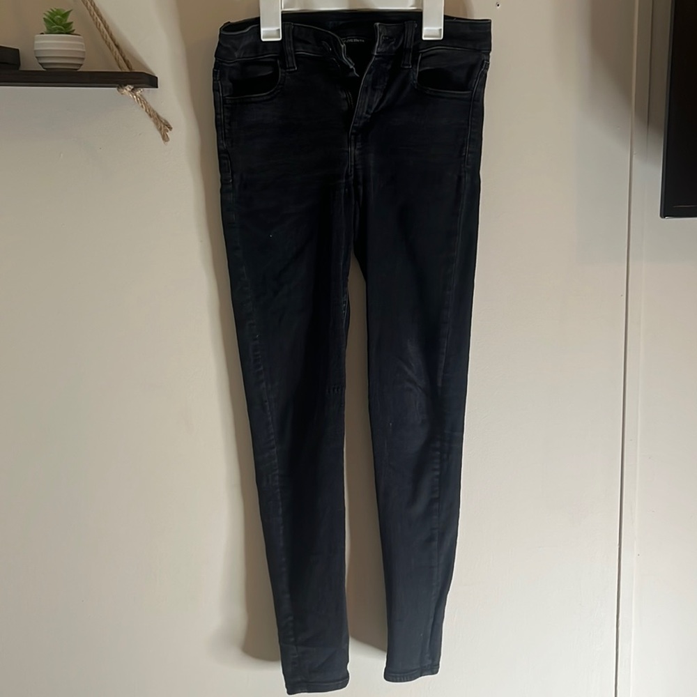 American Eagle Black Skinny Jeans